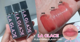 ลิปทินท์ปากเงาฉาวฉ่ำ La Glace Flextopia Glassy Tint