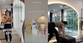 มอร์นิ่งรูทีนฉบับรีบ ๆ แต่งหน้าเสร็จแล้วพุ่งตัวไปพิลาทิสเลย!
