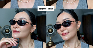 🖤 Le Specs ชิ้นที่ 3 ของพี่เจ้า รอบนี้เลือกรุ่น LUNITA สี Black Smoke