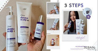 ดูแลผมด้วย 3 Steps ง่ายๆ จาก Dove Derma Scalp (: