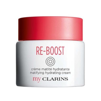 my CLARINS RE-BOOST Matifying Hydrating Cream