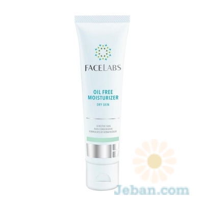 FACELABS Oil Free Moisturizer for Dry Skin : With Shea Butter