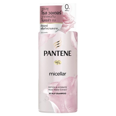 Micellar Detox & Hydrate Rose Water Extract Scalp Shampoo