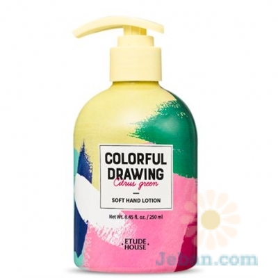 Colorful Drawing Soft Hand Lotion