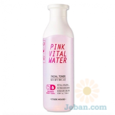 Pink Vital Water Facial Toner
