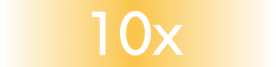 10x