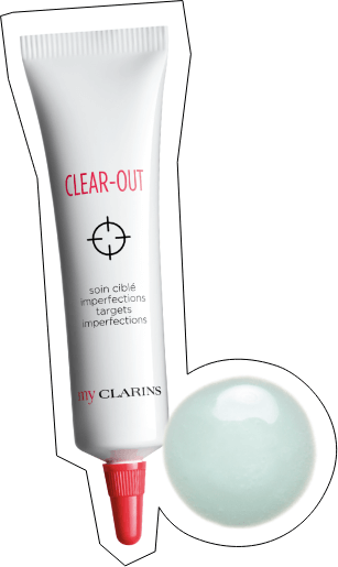 my CLARINS RE-FRESH Targets Imperfections