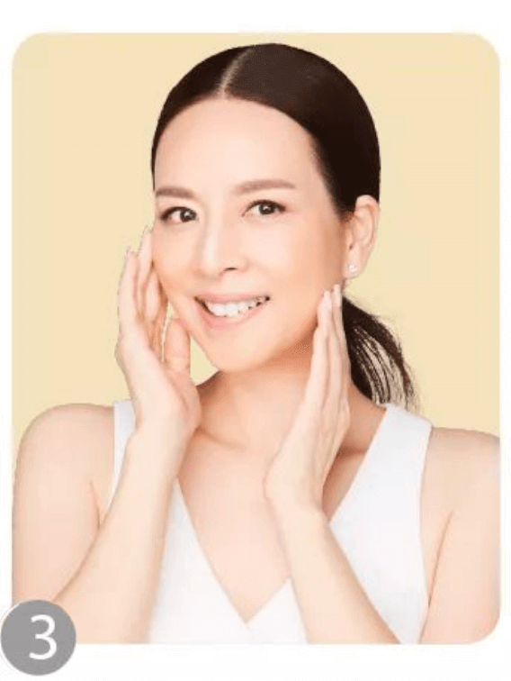 ตบเบาๆ เพื่อกระตุ้นการทำงานของเนื้อครีม