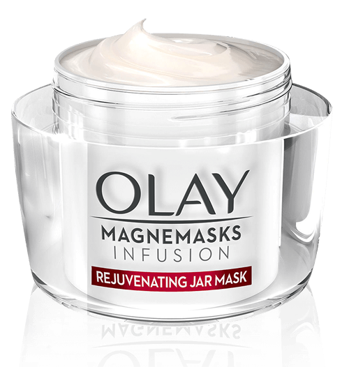 Olay Magnemasks Infusion Rejuvenating Jar Mask สูตรลดเลือนริ้วรอย