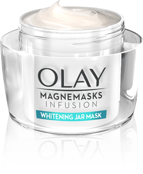 Olay Magnemasks Infusion Whitening Jar Mask สูตรเพื่อผิวกระจ่างใส