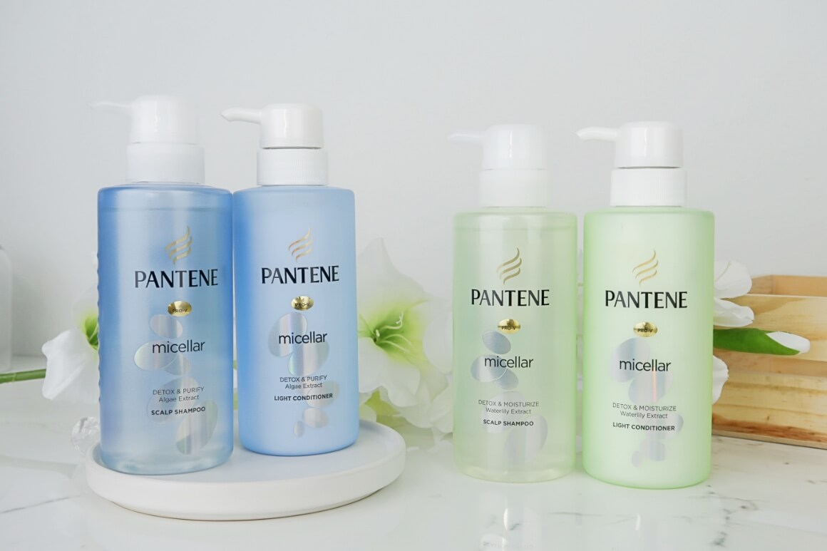 Pantene Micellar Shampoo และ Conditioner