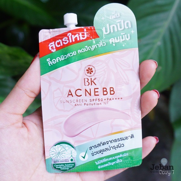 bk bb acne sunscreen