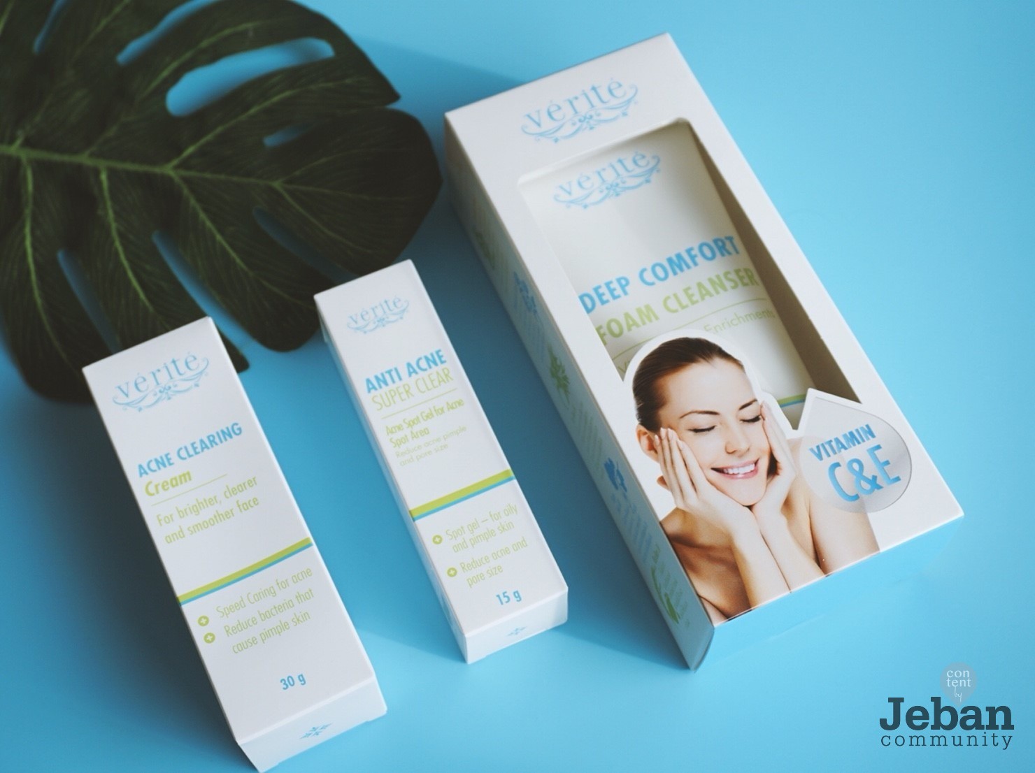 verite deep comfort foam cleanser