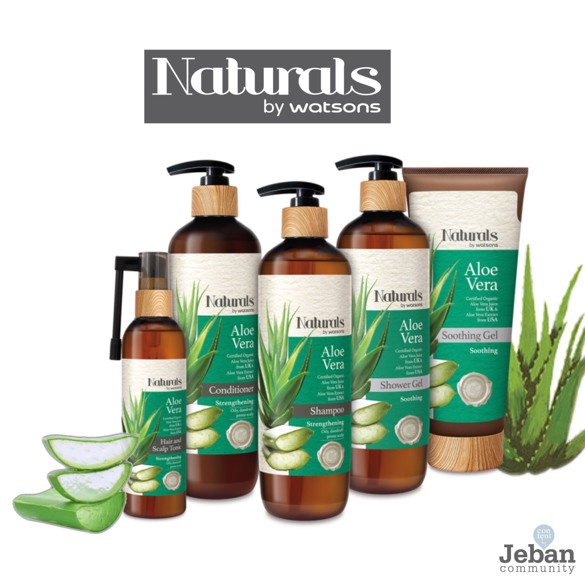 Now Burn baby Burn!!! ดับร้อนผิวด้วย Naturals by watsons Aloe vera