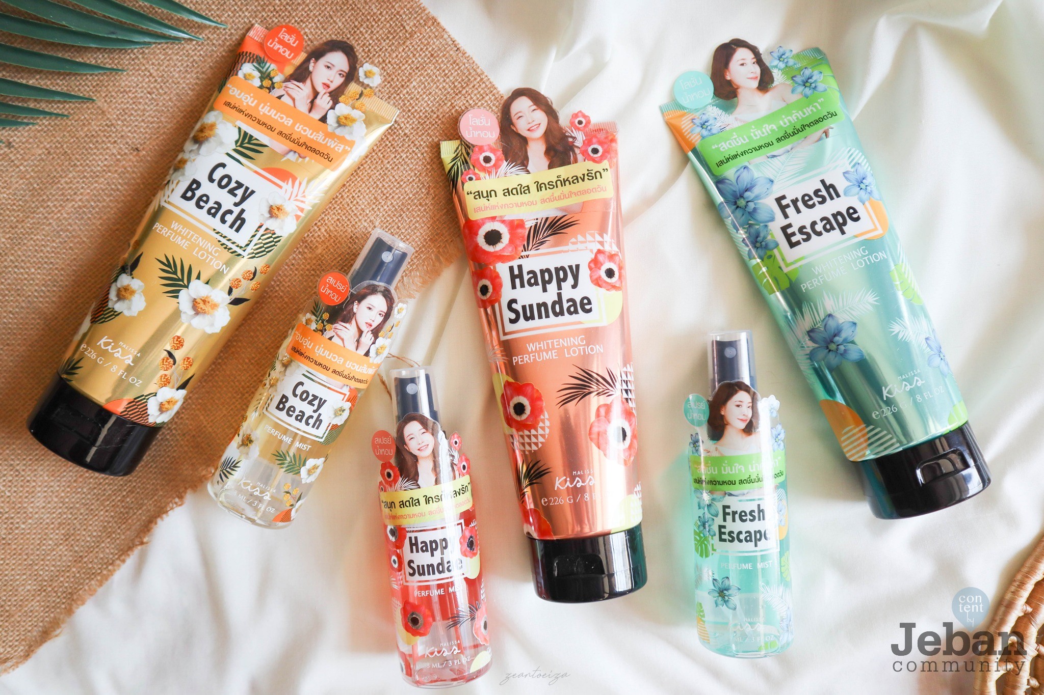 Malissa Kiss Whitening Perfume Lotion 2025