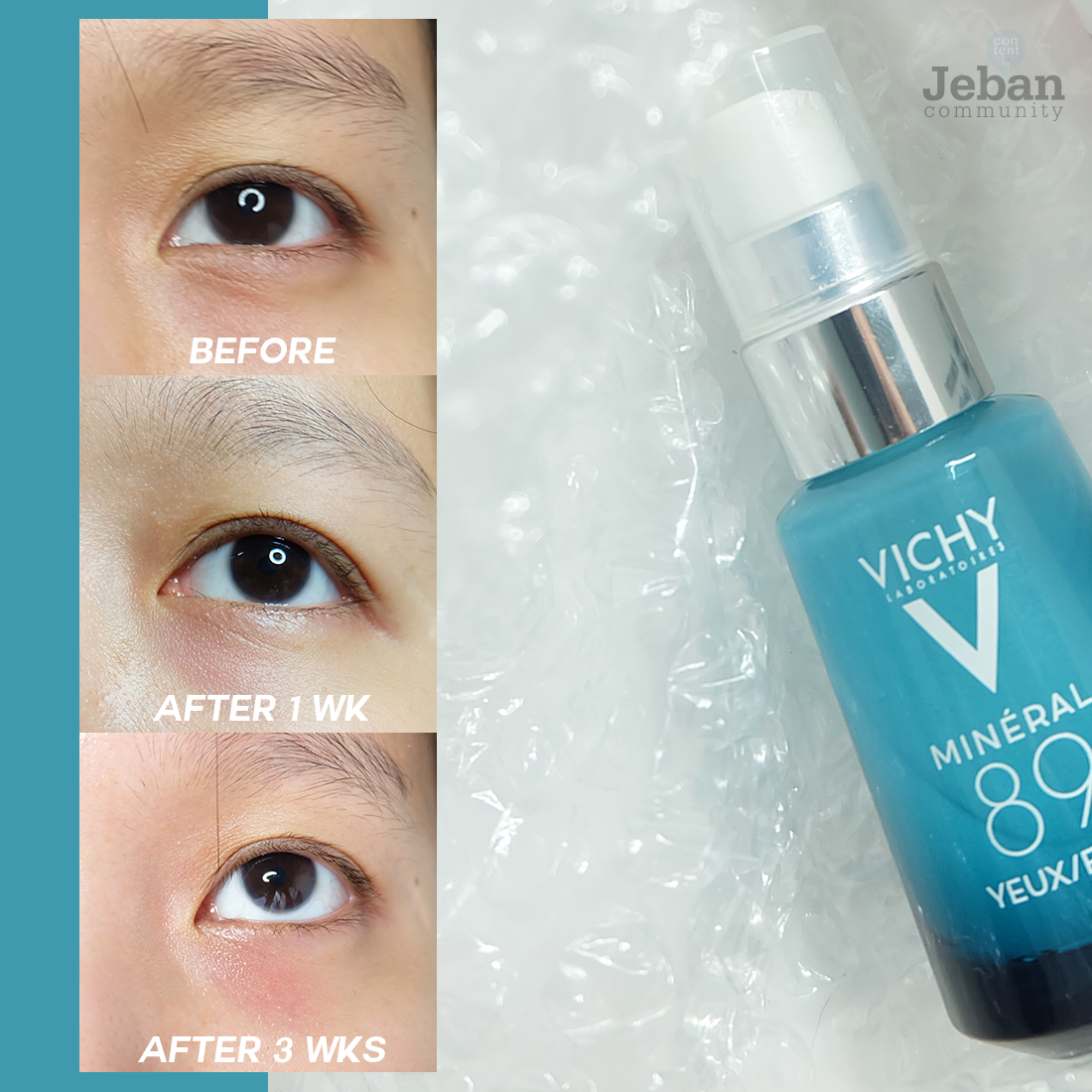 [Review] Vichy mineral 89 eyes อายครีมตัวเด็ดที่ได้ลองแล้วต้องหยิบมาบอกต่อ!