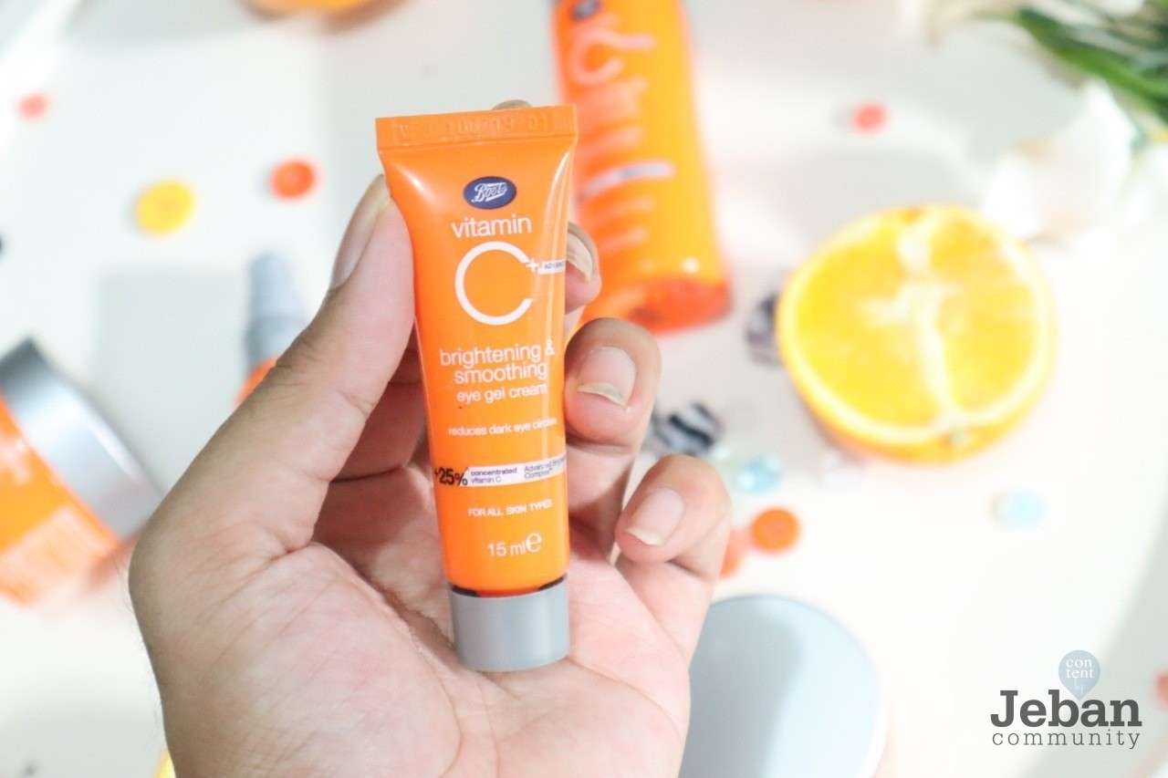 boots vitamin c brightening eye gel review
