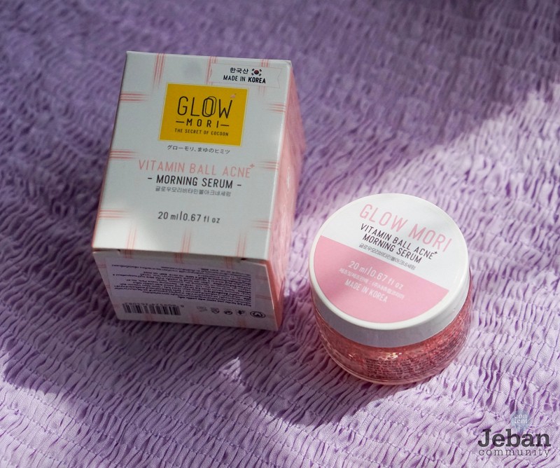 glow mori vitamin ball acne