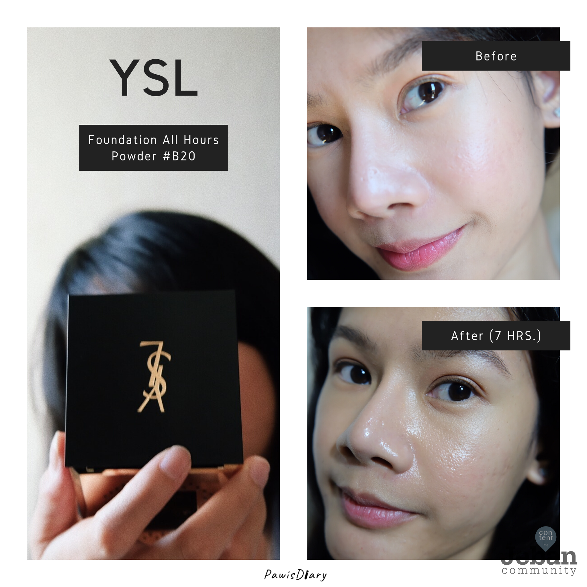 ysl all hours setting powder review