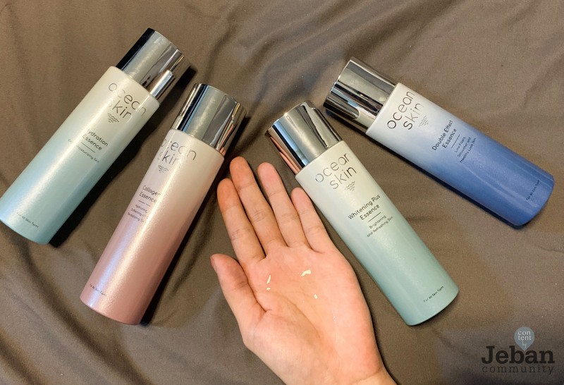 ocean skin whitening plus essence