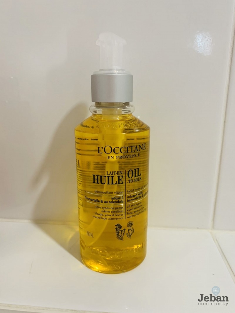 L'Occitane Huile oil to milk