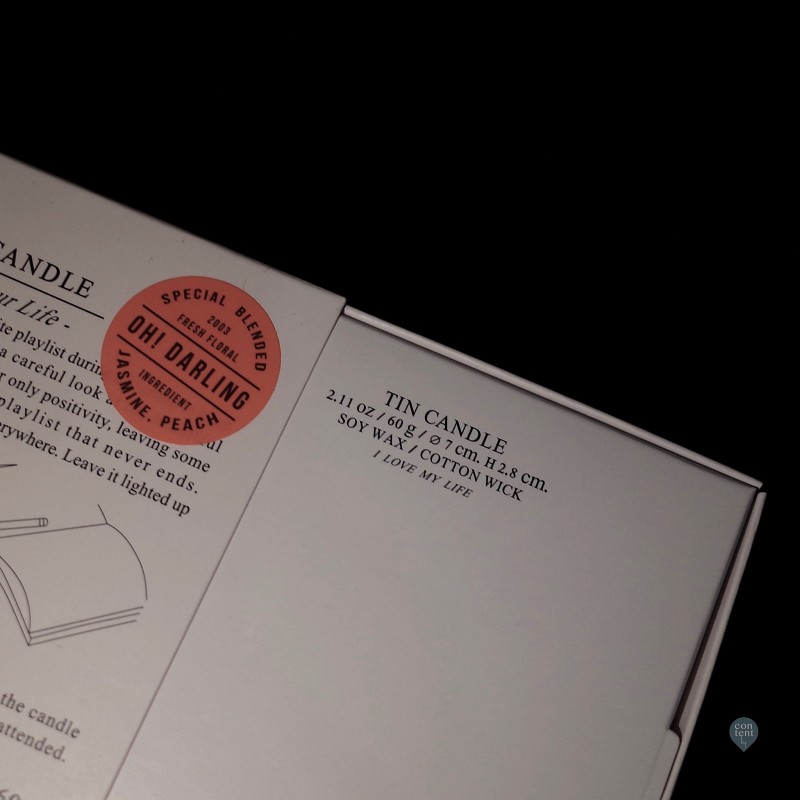Review EVERYDAYKMKM Tin Candle Oh! Darling เทียนหอมพกพาสะดวก