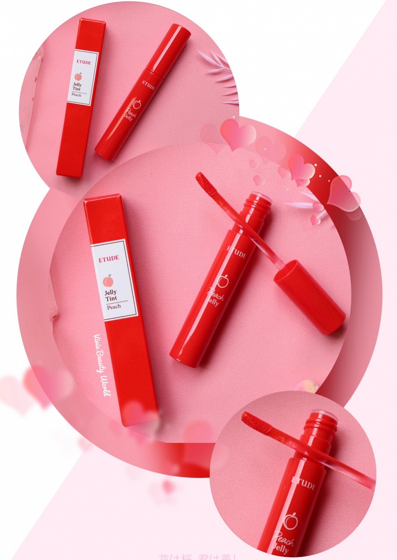 [Review] Peach Jelly Tint ลิปทิ้นท์ใหม่ล่าสุดจาก ETUDE