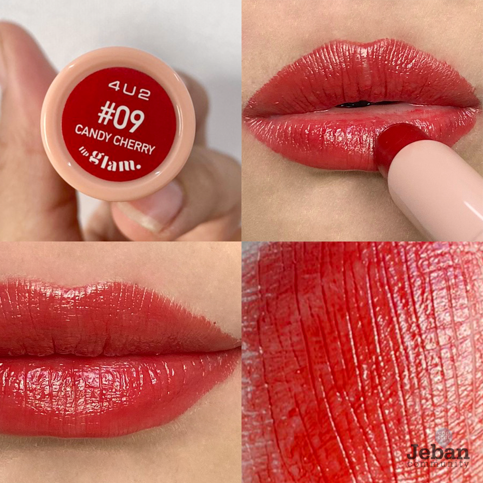 4U2 LIP GLAM Glossy Lip Balm