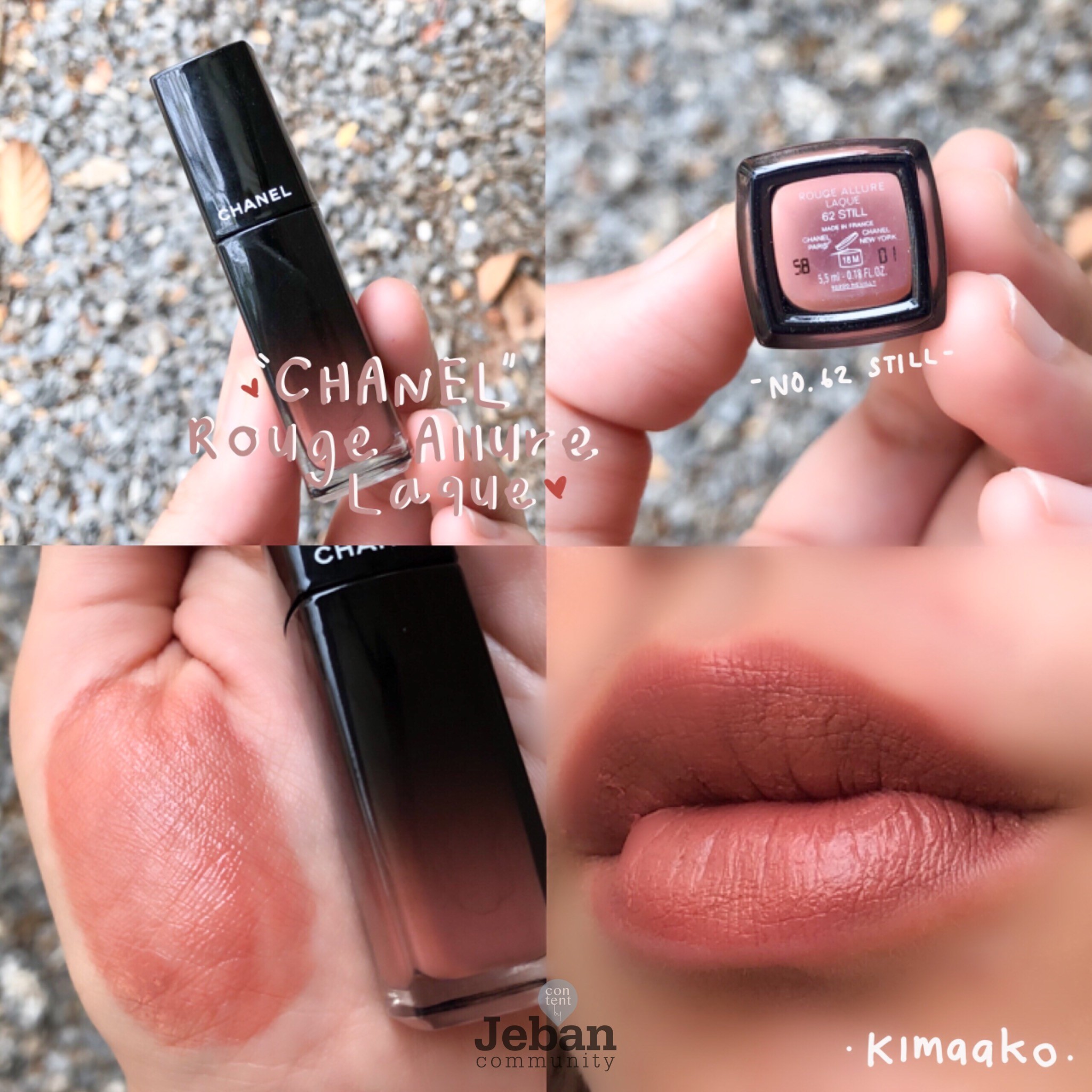 ROUGE ALLURE LAQUE Son kem hiệu ứng satin căng mịn và bền màu mới 60   Inflexible  CHANEL
