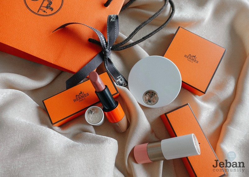 รีวิว NEW Hermes Blushes Lip Enhancers Blush Brush(ROSE HERMÈS SPRING