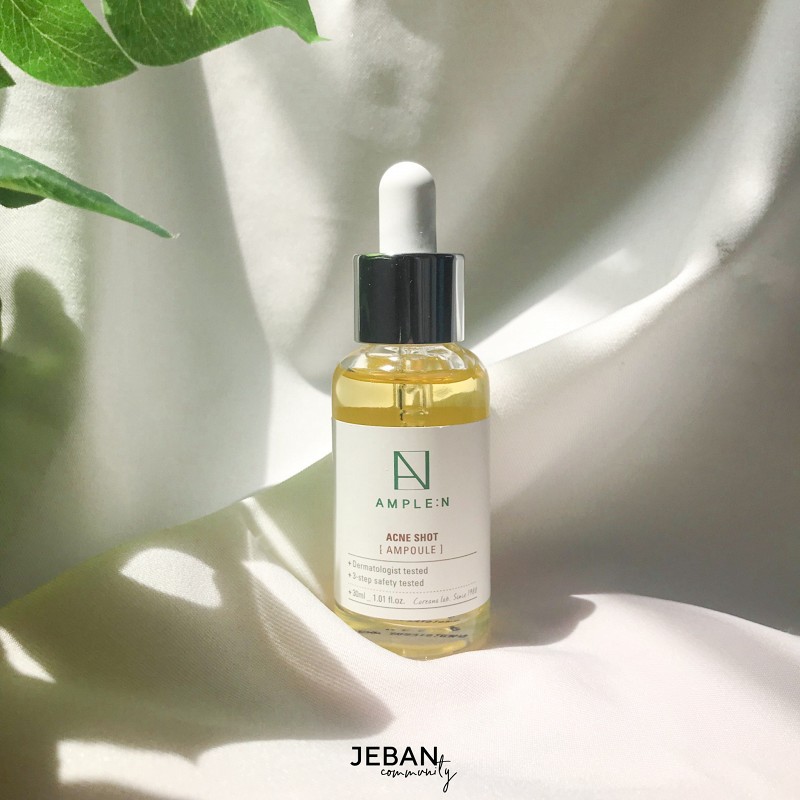 สิวเห่อต้องแก้ด้วย AmpleN Acne Shot Ampoule