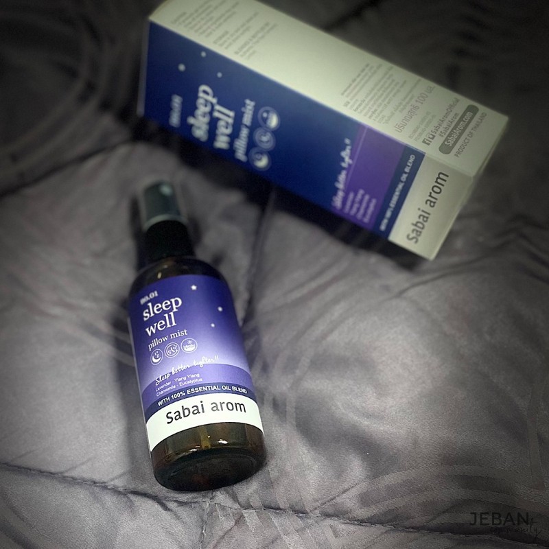 Sleep Well Pillow Mist เคลิ้มมม..หลับเต็มอิ่มตลอดทั้งคืน