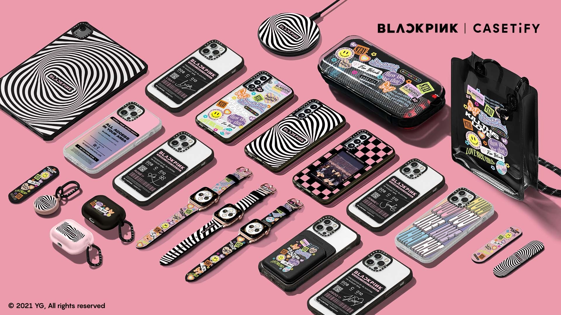 เกียมสอยเคสใหม่แล้ว! คอแลบล่าสุด CASETiFY x BLACKPINK