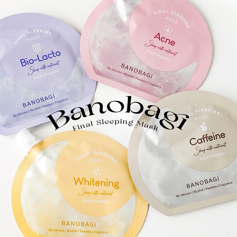ต้องมีติดบ้าน!!รีวิวมาสก์หน้าคุณหมอฉ่ำเด้งก่อนนอน Banobagi Final