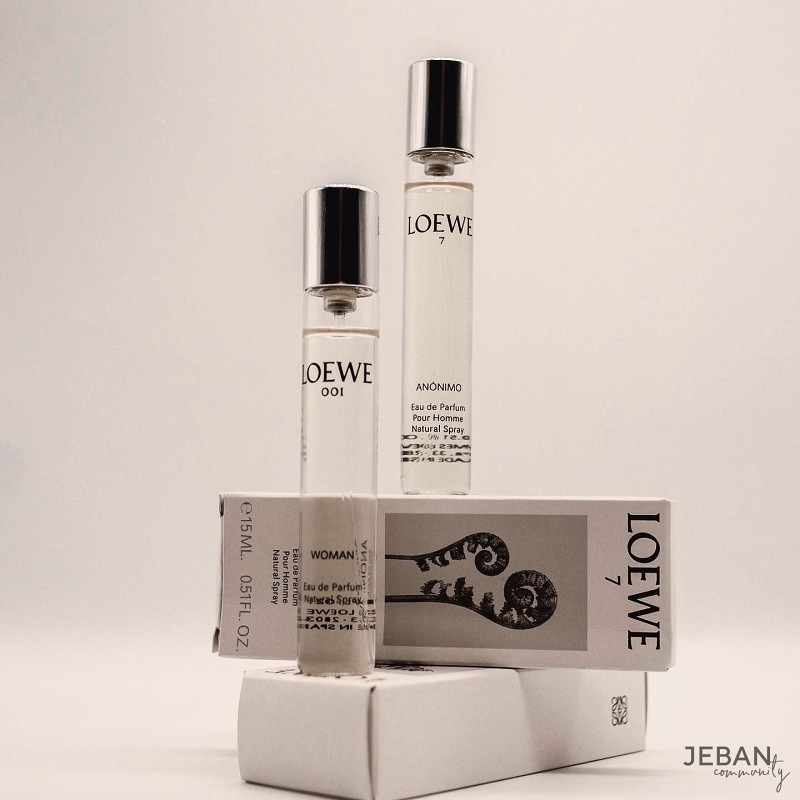 Review LOEWE 001 Woman & 7 Anonimo Perfumes