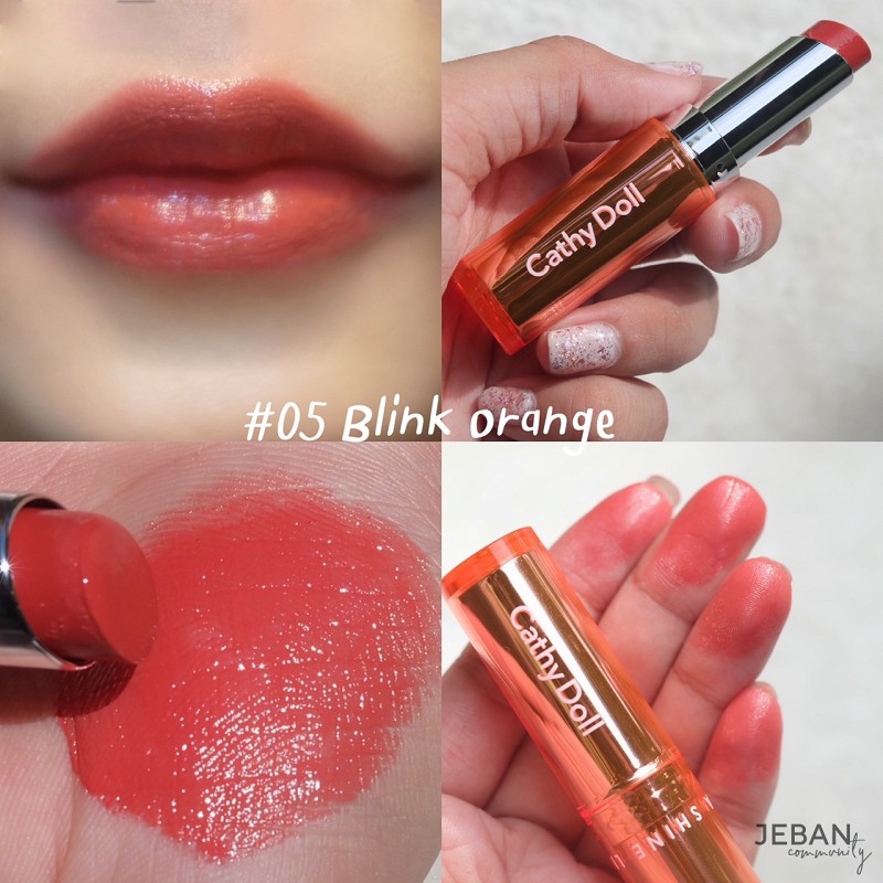 ลิปสติกรุ่นใหม่ Cathy Doll Wanna Shine Lipstick เกินต้านจริงๆ เหมือนลิป