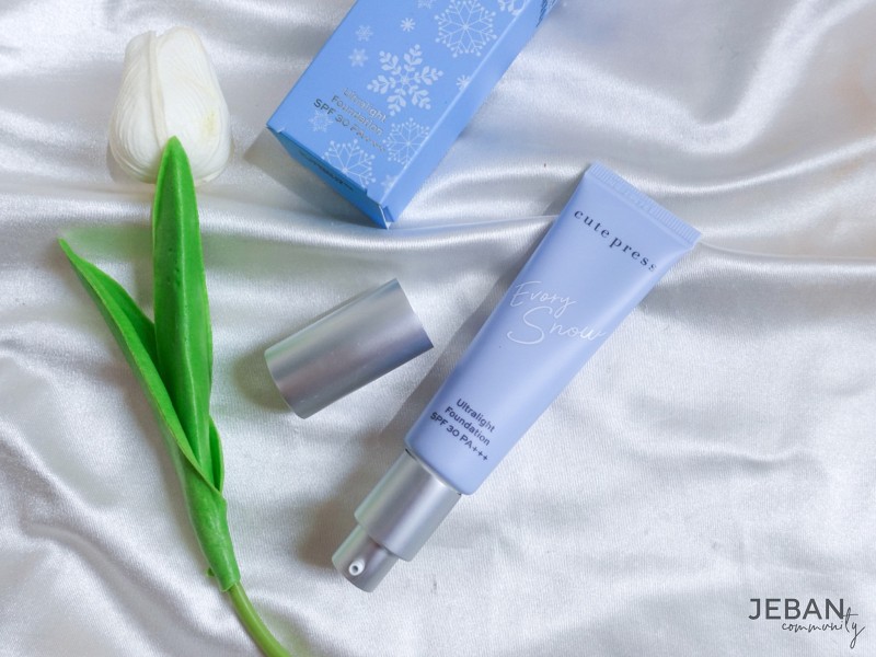 เคล็ดไม่ลับผิวโกลว์สวยสุขภาพดีไม่กลัวมันด้วย Cute Press Evory Snow