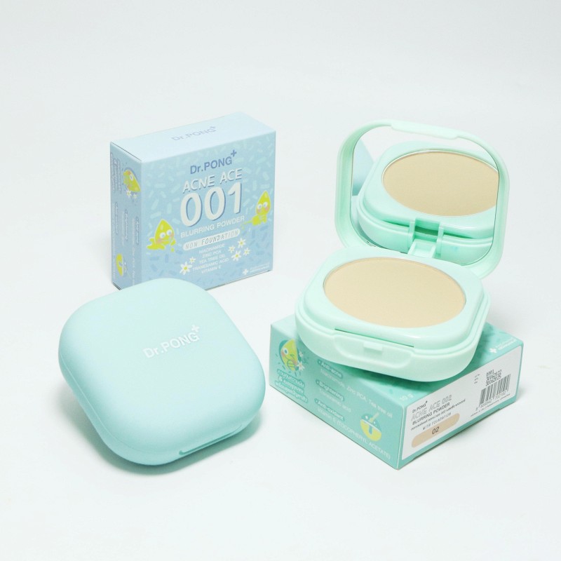 รีวิว Dr.Pong Acne Ace แป้งพัฟสุดล้ำที่มาพร้อมความน่ารัก