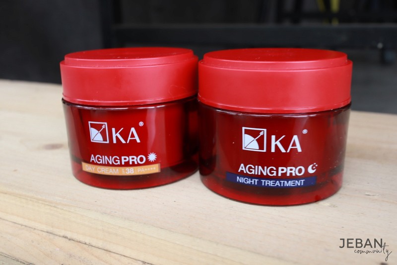 ผิววัย 30+ รีวิว day&night cream KA Aging Pro
