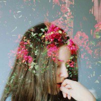 a rainy day in summer