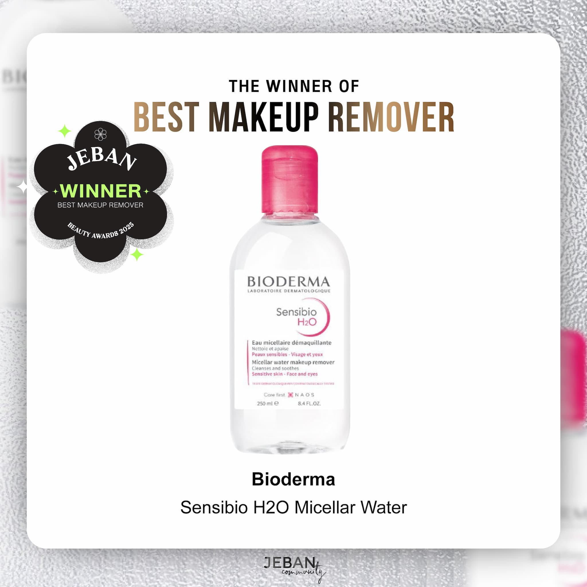 Sensibio H2O Micellar Water