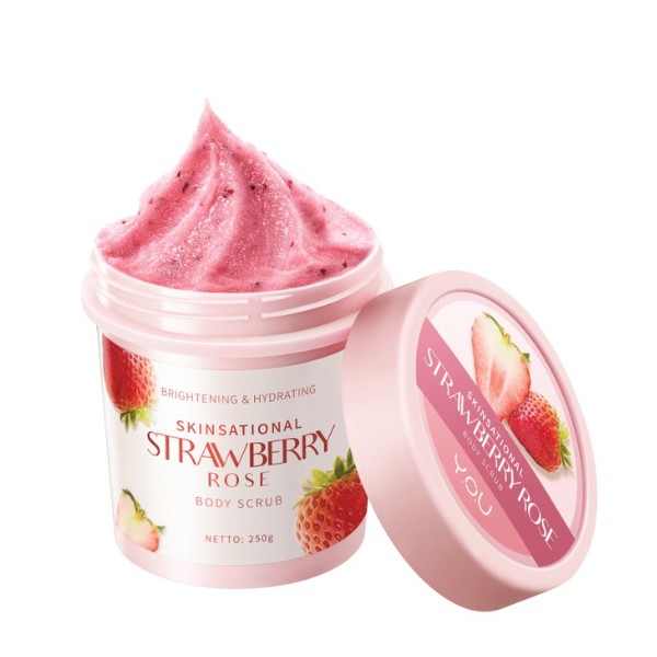 SkinSational Strawberry Rose Body Scrub
