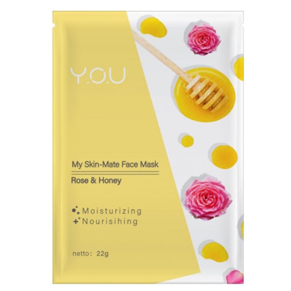 My Skin-mate Face Mask Rose & Honey