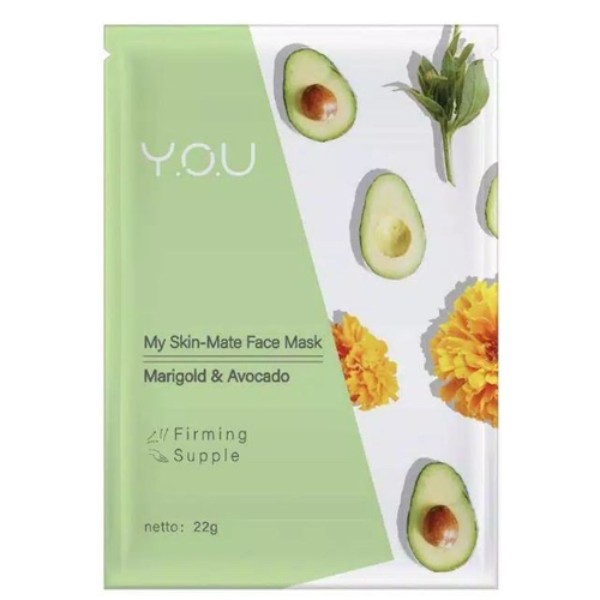 My Skin-mate Face Mask Marigold & Avocado