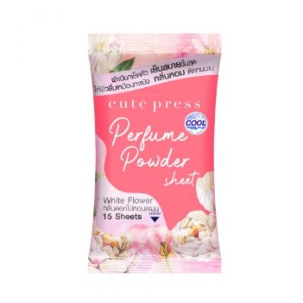 Perfume Powder Sheet White Floral