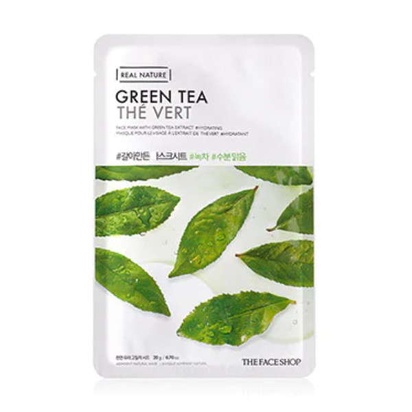 Real Nature Green Tea Face Mask