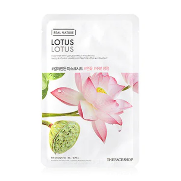 Real Nature Lotus Face Mask