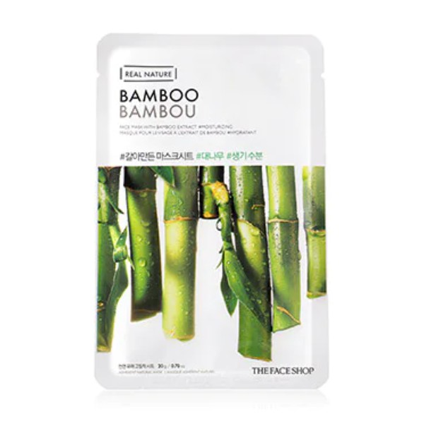 Real Nature Bamboo Face Mask