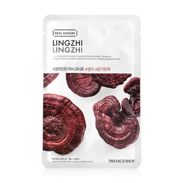 Real Nature Lingzhi Face Mask