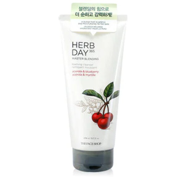 Herb Day 365 Master Blending Foaming Cleanser Acerola & Blueberry